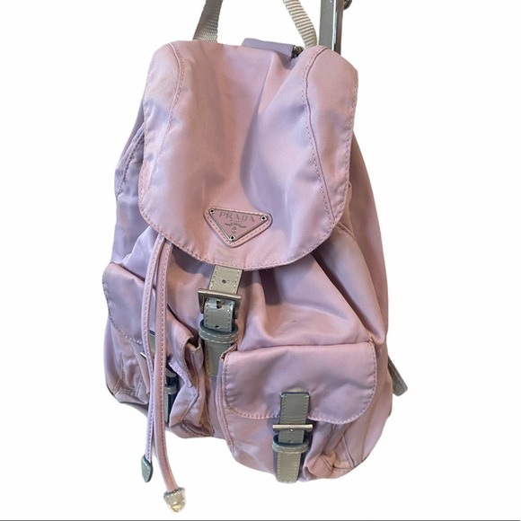 PRADA Tessuto Nylon Twin Pocket Backpack vintage main image 4
